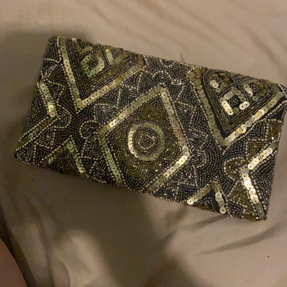 Beaded Clutch